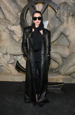 DUA LIPA at Yves Saint Laurent Fashion Show at Paris Fashion Week 02/28/2023
