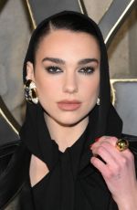 DUA LIPA at Yves Saint Laurent Fashion Show at Paris Fashion Week 02/28/2023