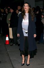 ELISABETTA CANALIS Arrives at Tory Burch Fashion Show in New York 02/13/2023
