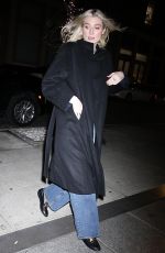 ELIZABETH DEBICKI Arrives Back to Her Hotel in New York 02/17/2023
