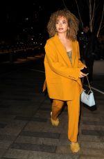 ELLA EYRE Arrives at 2023 Vanity Fair Rising Star Baftas Pre-party in London 02/02/2023