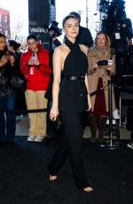 ELLA HUNT at Michael Kors FW23 Show at New York Fashion Week 02/15/2023