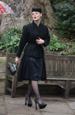 ELLE FANNING at a Memorial Service for Life of Dame Vivienne Westwood in London 02/16/2023