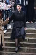 ELLE FANNING at a Memorial Service for Life of Dame Vivienne Westwood in London 02/16/2023