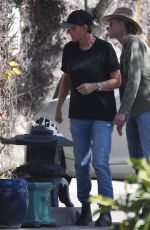 ELLEN DEGENERES and PORTIA ROSSI Shopping for Antiques in Santa Barbara 02/10/2023