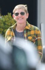 ELLEN DEGENERES Out for Lunch with a Friend in Los Angeles 02/16/2023