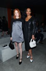 ELLIE BAMBER at Prada Show at Milan Fashion Week 02/23/2023