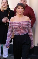 ELLIE GOULDING Arrives at BBC Maida Vale Studios in London 02/06/2023