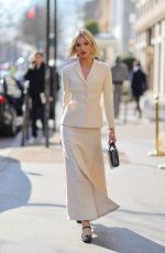 ELSA HOSK Heading to Christian Dior Fashion Show in Paris 02/28/2023