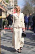 ELSA HOSK Heading to Christian Dior Fashion Show in Paris 02/28/2023