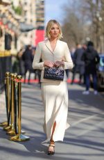 ELSA HOSK Heading to Christian Dior Fashion Show in Paris 02/28/2023