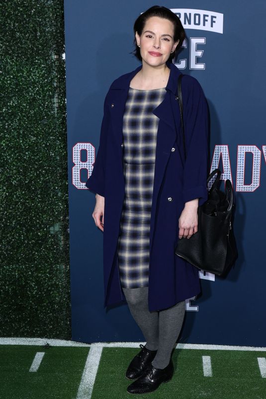 EMILY HAMPSHIRE at 80 For Brady Premiere at Village Theatre in Westwood 01/31/2023