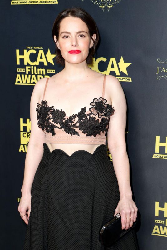 EMILY HAMPSHIRE at Hollywood Critics Association’s 2023 Film Awards in Beverly Hills 02/24/2023