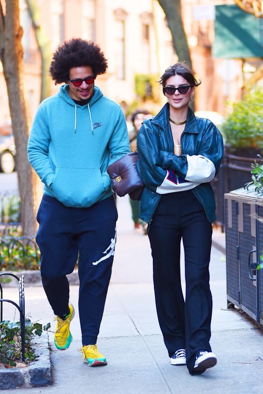 EMILY RATAJKOWSKI and Eric Andre Out and About in New York 02/10/2023