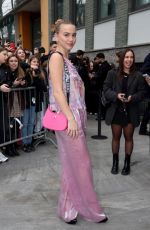 EMMA BROOKS Arrives at Emporio Armani Fashion Show in Milan 02/23/2023