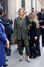 EMMA BROOKS Arrives at Ferrari Fashion Show in Milan 02/25/2023