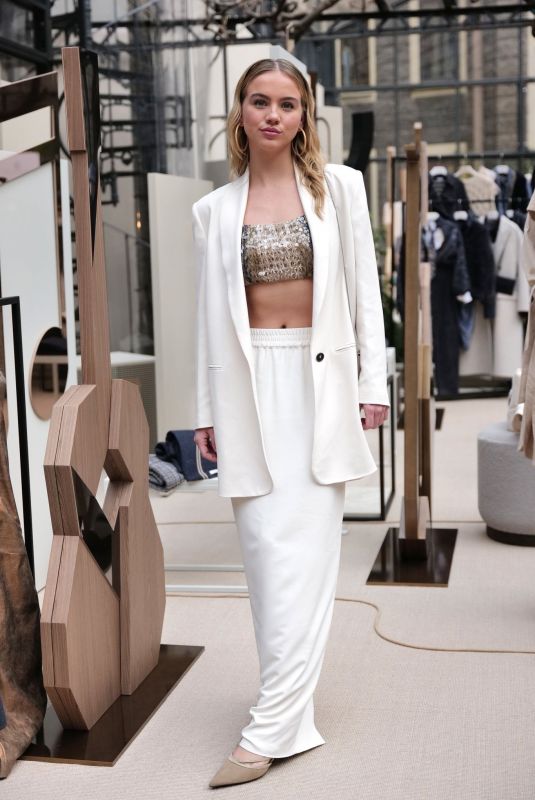 EMMA BROOKS at Brunello Cucinelli Fashion Show 02/22/2023