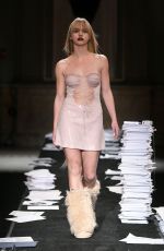 EMMA BROOKS at Kim Shui Runsway Show at New York Fashion Week 02/12/2023