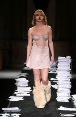 EMMA BROOKS at Kim Shui Runsway Show at New York Fashion Week 02/12/2023