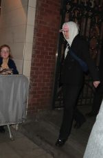 EMMA CORRIN Leaves Garrick Theatre in London 02/25/2023