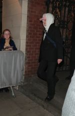 EMMA CORRIN Leaves Garrick Theatre in London 02/25/2023