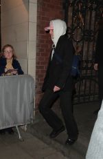 EMMA CORRIN Leaves Garrick Theatre in London 02/25/2023
