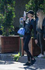EMMA HERNAN and Micah Leaves Kings Road Cafe in Los Angeles 02/08/2023