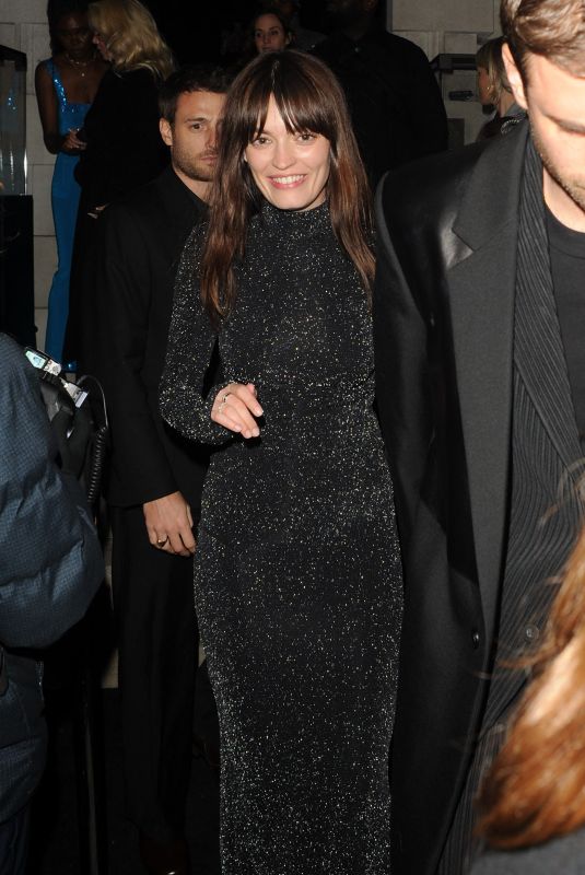 EMMA MACKEY Arrives at British Vogue and Tiffany & Co. Party in London 02/19/2023