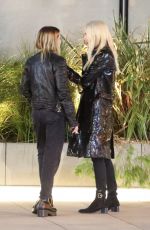 EMMA ROBERTS and ASHLEY BENSON on a Double Date in Los Angeles 02/02/2023