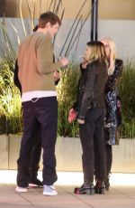 EMMA ROBERTS and ASHLEY BENSON on a Double Date in Los Angeles 02/02/2023