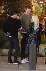 EMMA ROBERTS and ASHLEY BENSON on a Double Date in Los Angeles 02/02/2023