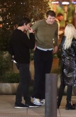 EMMA ROBERTS and ASHLEY BENSON on a Double Date in Los Angeles 02/02/2023