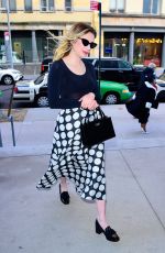 EMMA ROBERTS Arrives at Kate Spade Fashion Show in New York 02/10/2023