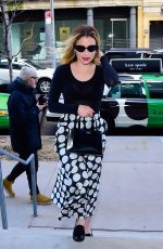EMMA ROBERTS Arrives at Kate Spade Fashion Show in New York 02/10/2023