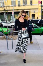 EMMA ROBERTS Arrives at Kate Spade Fashion Show in New York 02/10/2023