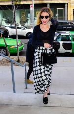EMMA ROBERTS Arrives at Kate Spade Fashion Show in New York 02/10/2023