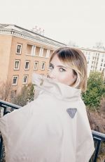 EMMA ROBERTS for Harper