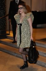 EMMA ROBERTS Leaves Her Hotel in Milan 02/22/2023