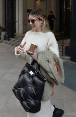 EMMA ROBERTS Out and About in Milan 02/22/2023