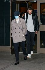EMMA STONE Leaves Madison Square Garden in New York 01/31/2023