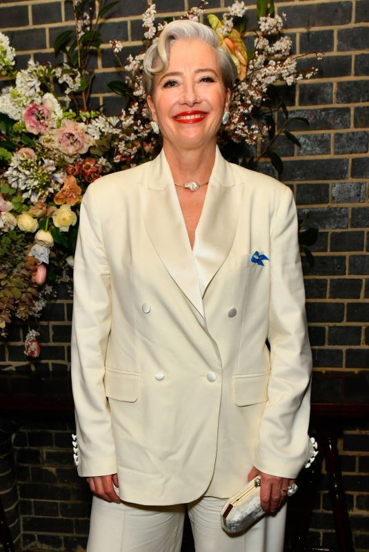 EMMA THOMPSON at Netflix Bafta Afterparty in London 02/19/2023