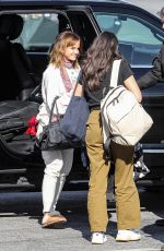 EMMA WATSON Catches a Private Plane at Airport in Van Nuys 02/21/2023