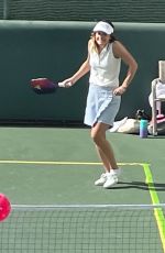 EMMA WATSON Out Playing Pickleball in Los Angeles 02/12/2023