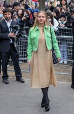 EMMABROOKS Arrives at Fendi Fashion Show at MFW in Milan 02/22/2023