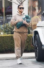 ENIKO PARRISH Arrives at Fazio Cleaners in Calabasas 02/21/2023