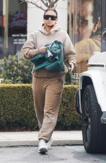 ENIKO PARRISH Arrives at Fazio Cleaners in Calabasas 02/21/2023