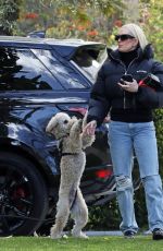 ERIKA JAYNE Out for Her Dog in Los Angeles 02/22/2023