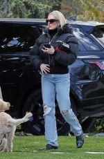 ERIKA JAYNE Out for Her Dog in Los Angeles 02/22/2023