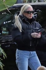 ERIKA JAYNE Out for Her Dog in Los Angeles 02/22/2023