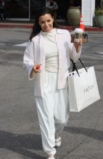 EVA LONGORIA Out Make-up-free at Beverly Glen Mall in Beverly Hills 02/16/2023
